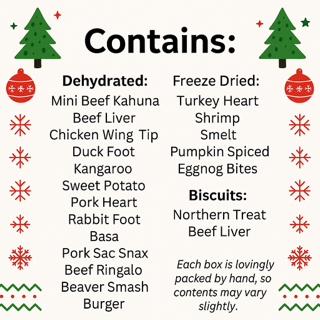 Advent box of drool worthy treats