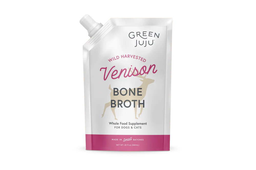 Green Juju Venison Bone Broth (20oz)