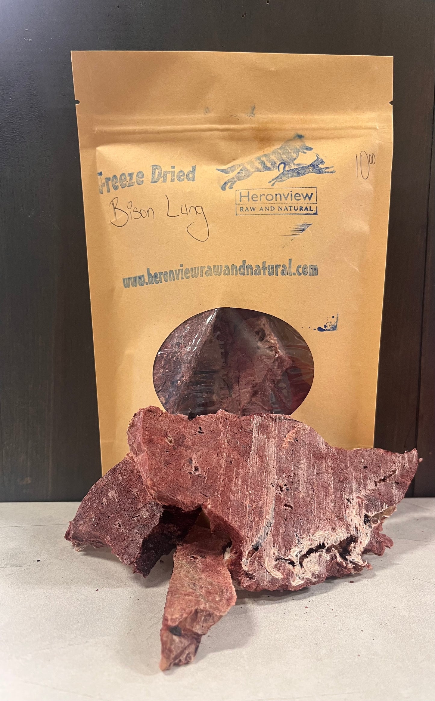 Freeze Dried Bison Lung