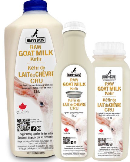 Happy Days Kefir Raw Goat Milk 1.9L