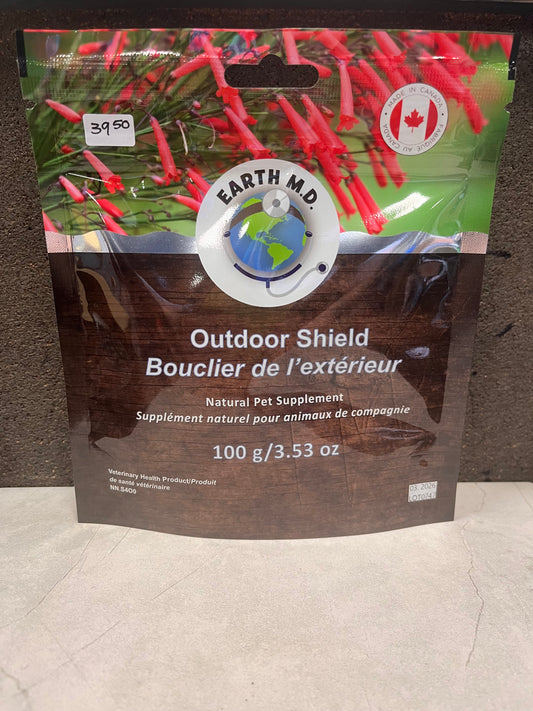 Earth MD Outdoor Shield Flea and Tick Edible Herbal repellent 100gr