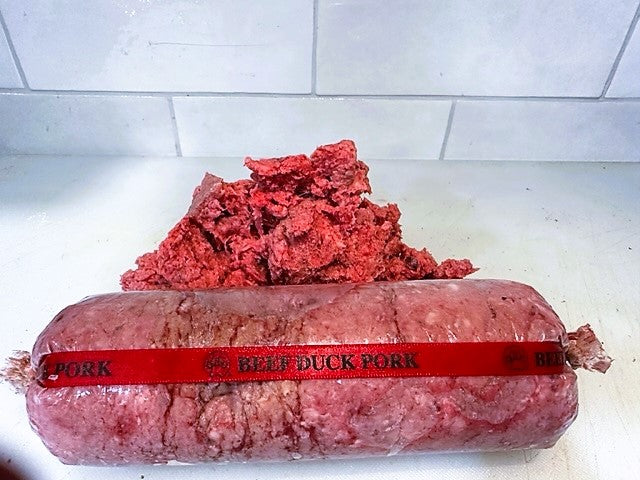 Pork Mix ( Pork, Beef, Duck Bone-in ) - 1LB Tubes