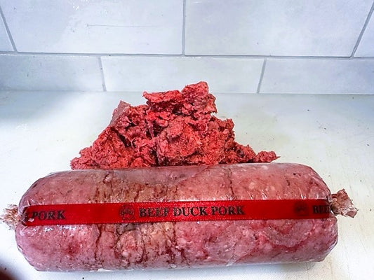 Pork Mix ( Pork, Beef, Duck Bone-in ) - 1LB Tubes