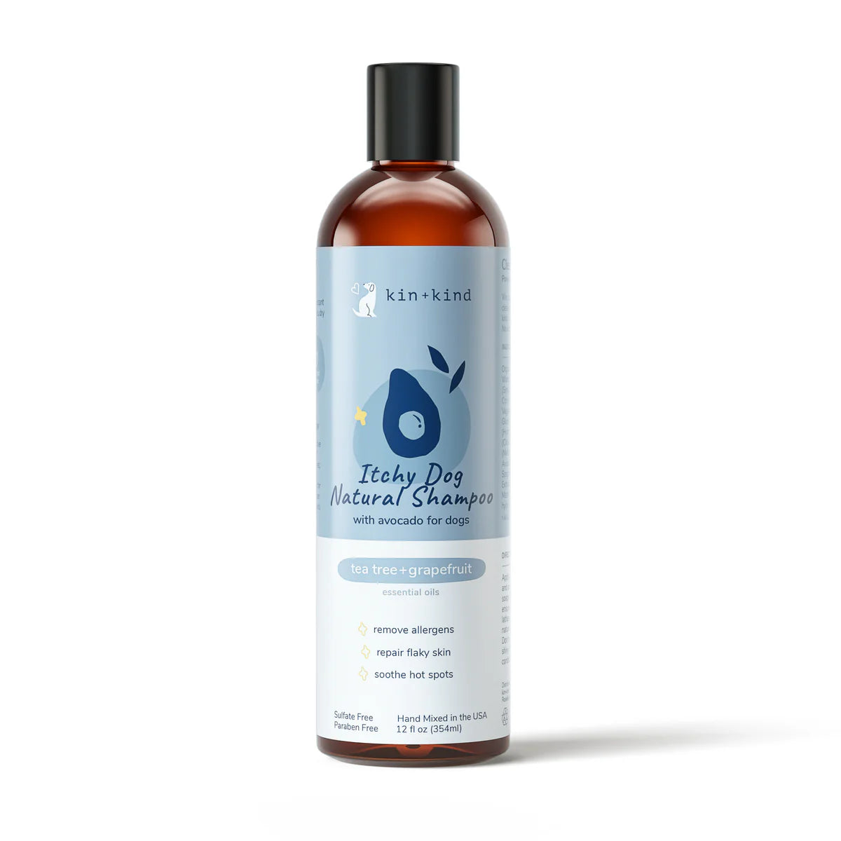 Kin + Kind Itchy Dog Shampoo - Tea Tree and Grapefruit