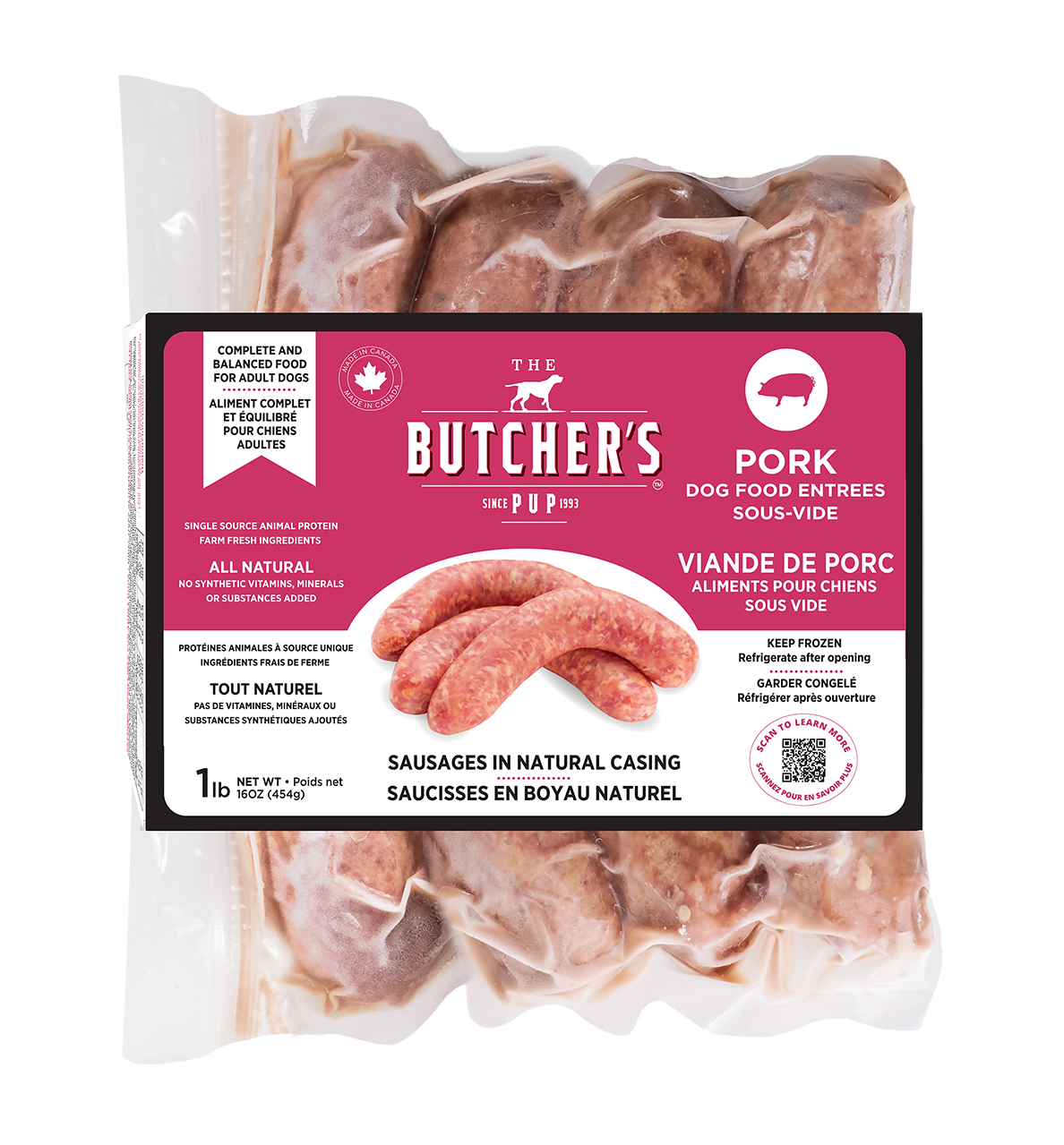 The Butchers Pup - Pork Sausages