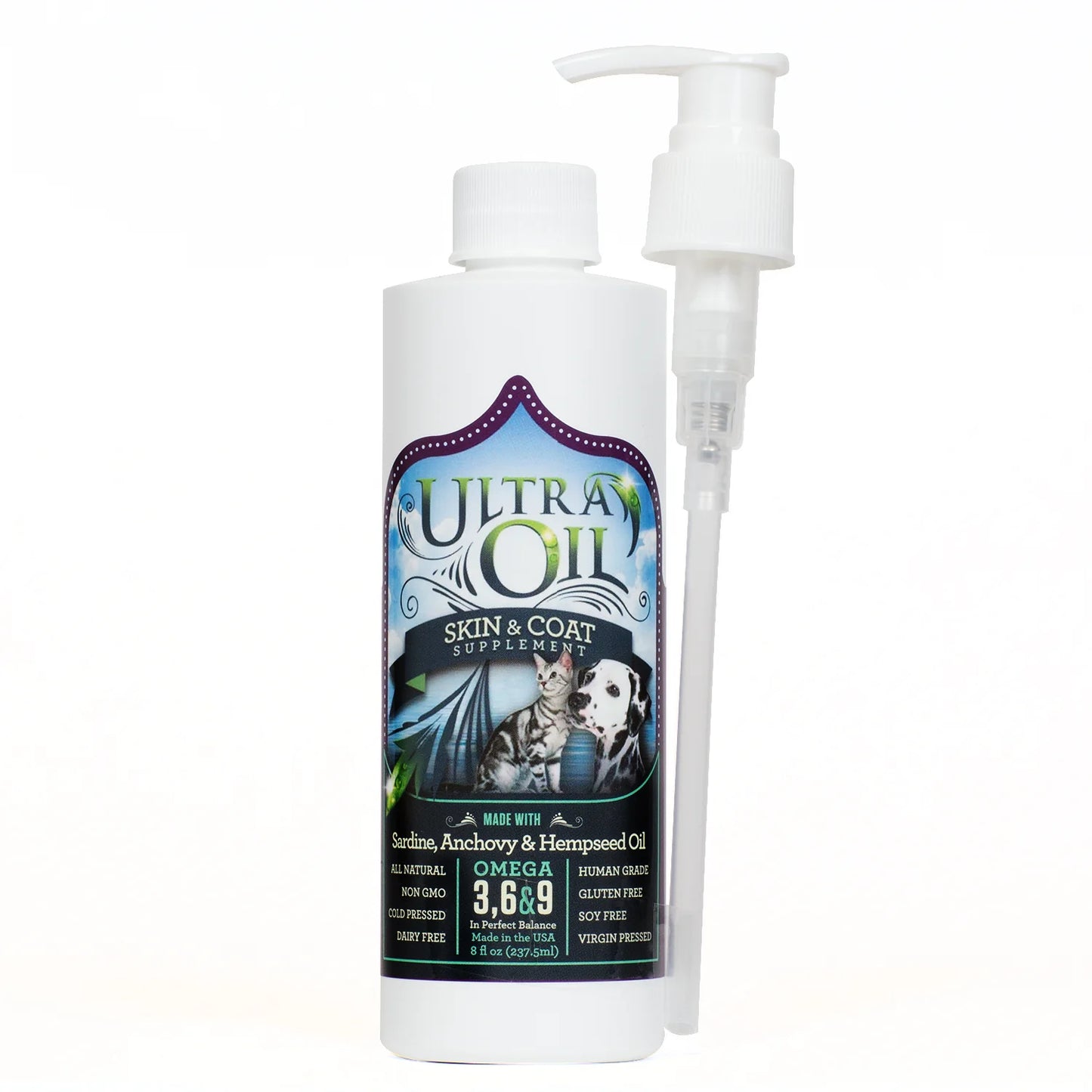 Ultra Oil Skin and Coat Supplement 8oz