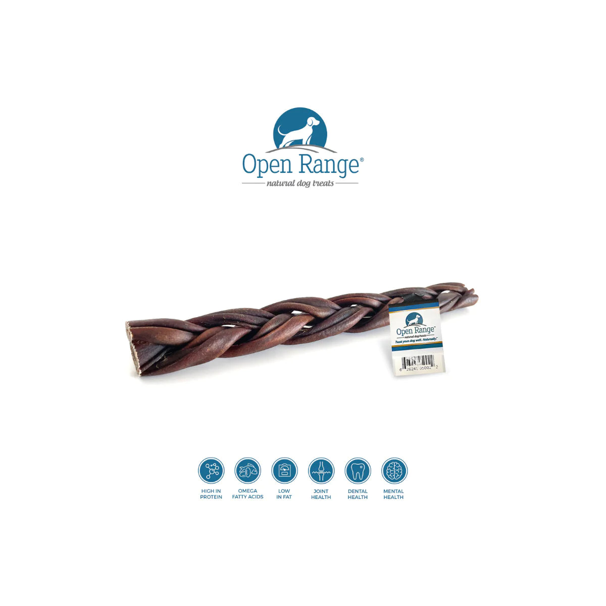 Open Range Water Buffalo Collagen Braid