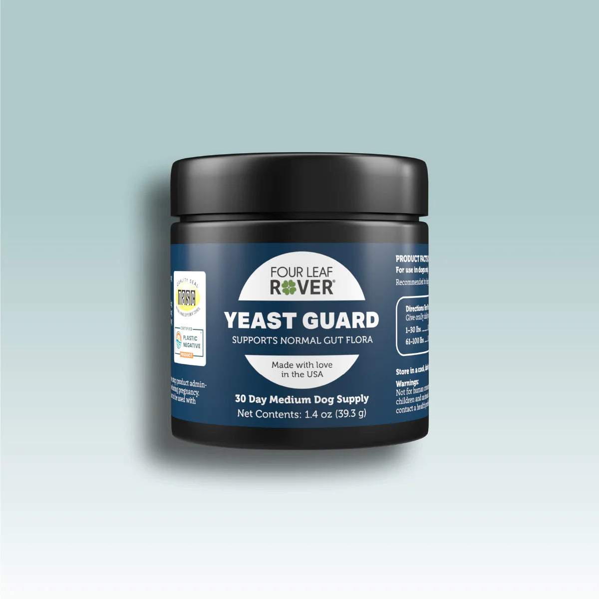 Four Leaf Rover Yeast Guard