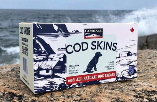 Land & Sea Cod Skin Quality Cuts 50g