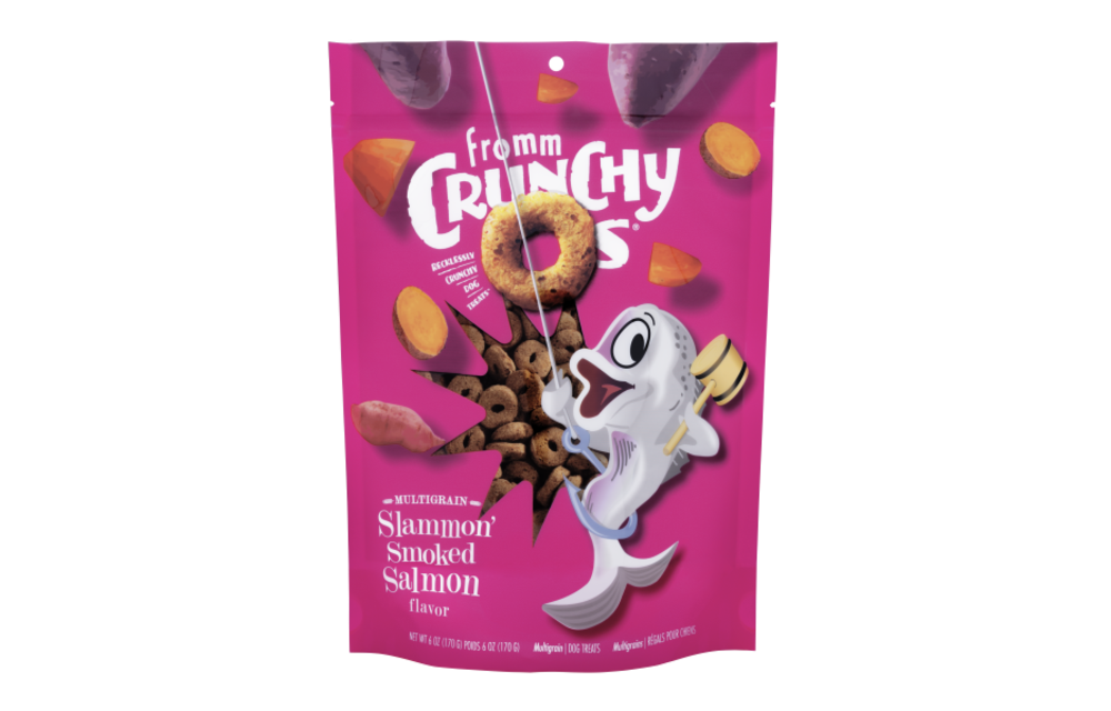 Crunchy O's Slammon Smoked Salmon Treats