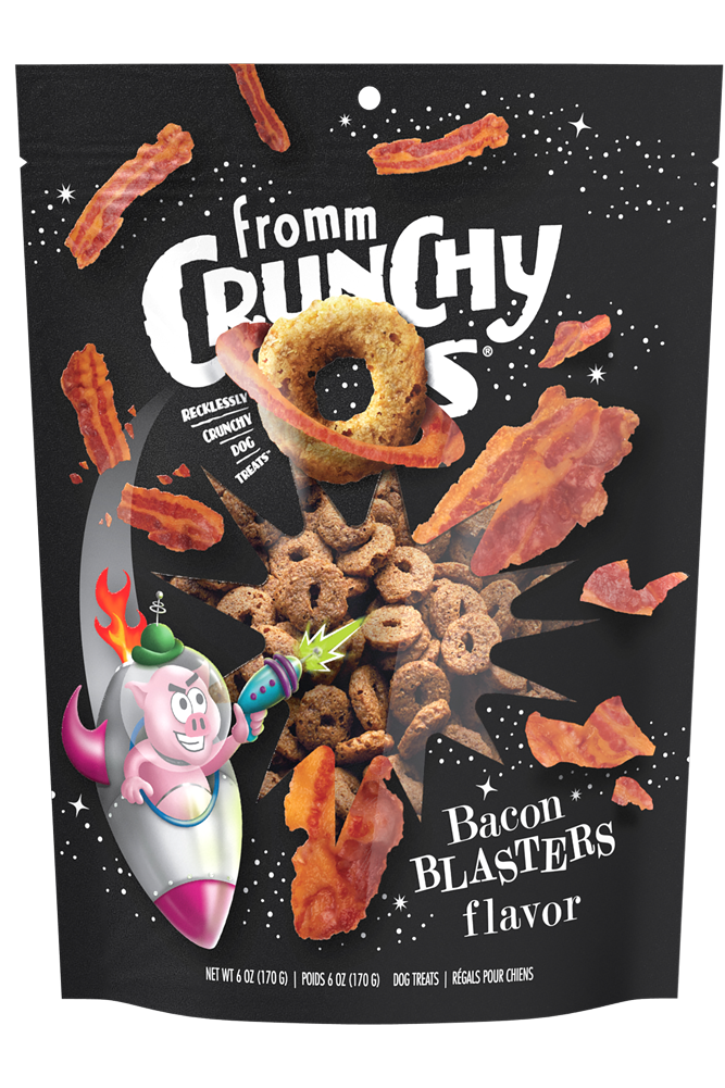 Crunchy O's Bacon Blasters Treats
