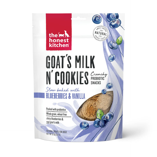 Honest Kitchen Goat Milk Cookies Blueberry & Vanilla