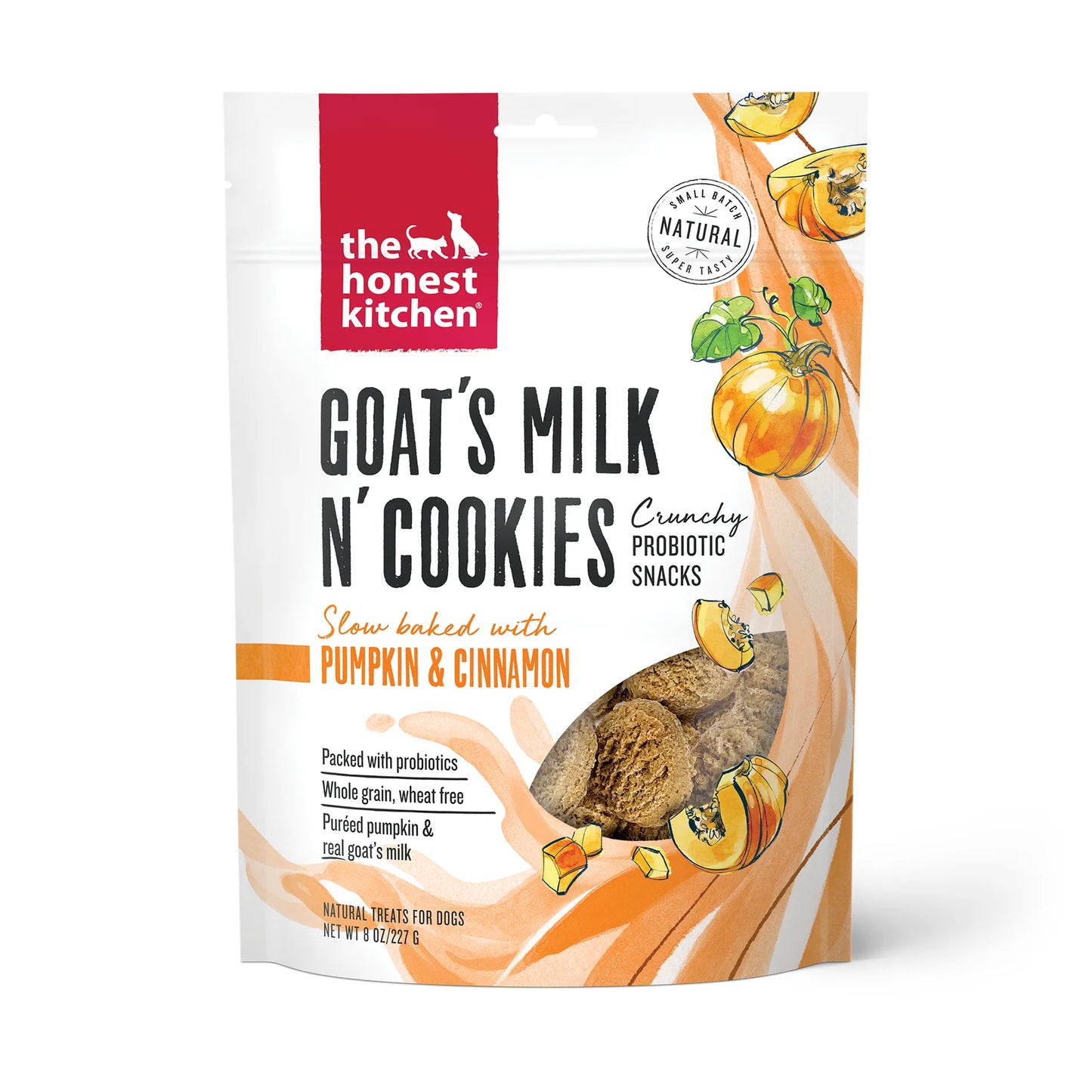 Honest Kitchen Goat Milk Cookies Pumpkin & Cinnamon