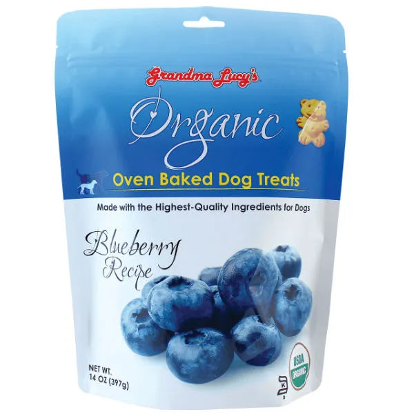 Grandma Lucy's Organic Oven Baked Blueberry Dog Treats