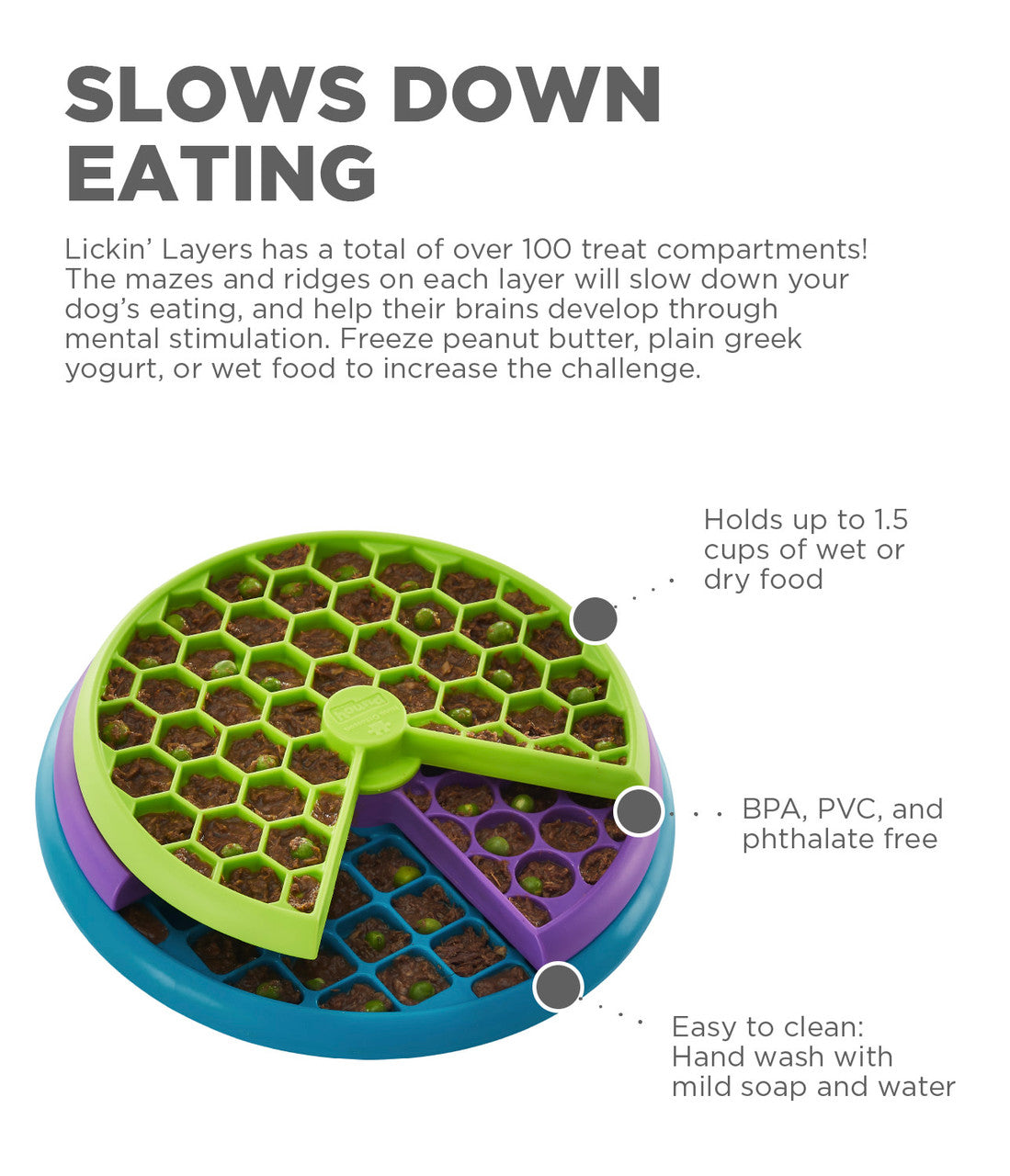 Outward Hound Lickin' Layers Dog Puzzle
