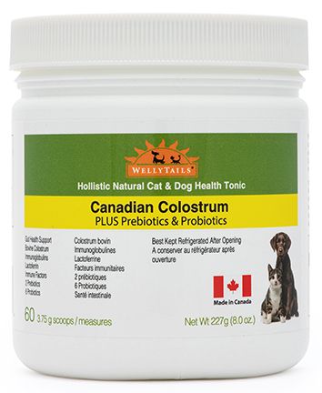 Welly Tails Caandian Colostrum + Probiotics & Prebiotics