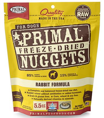 Primal Freeze Dried Rabbit 5.5oz