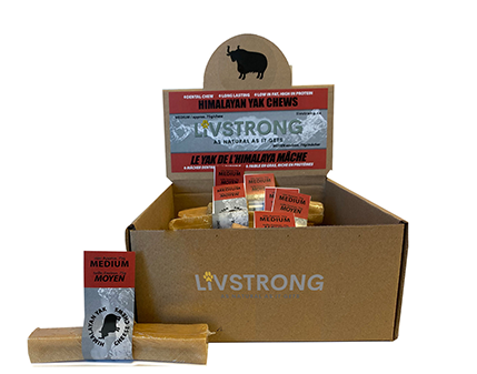 Livstrong Yak Chew Medium Maple Flavoured