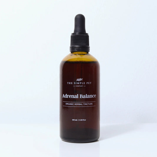 Adrenal Balance - Organic Herbal Tincture - 50mL - The Simple Pet Company