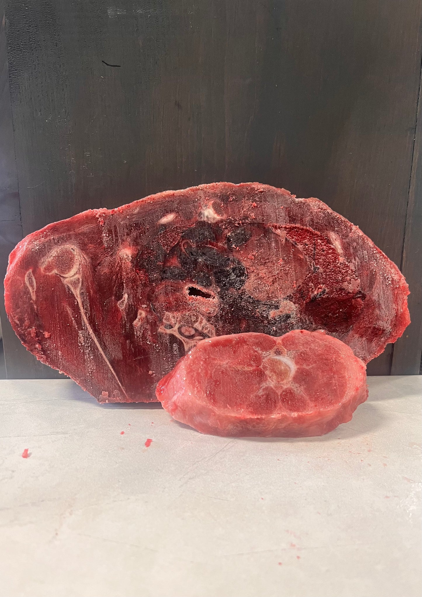 Beaver Slices with Bone