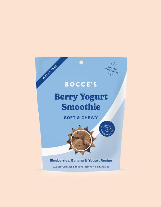 Berry Yogurt Smoothie - Biscuits - Blueberry, Banana and Yogurt Recipe - Bocce