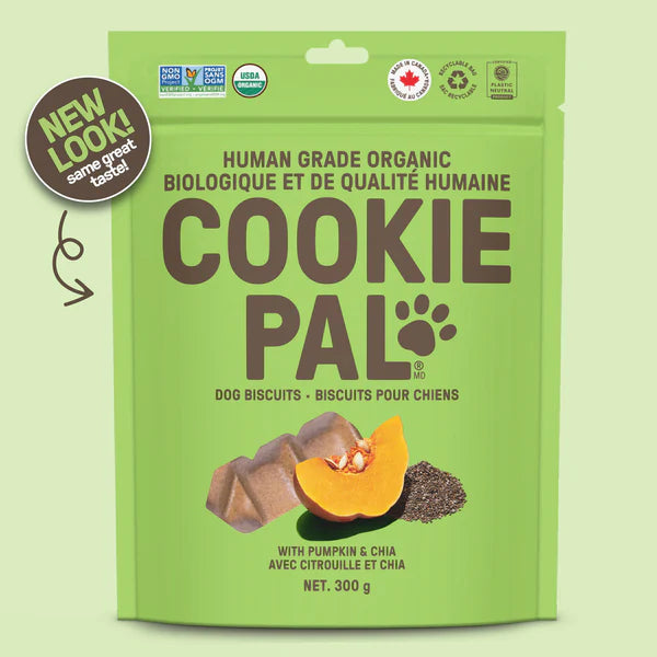 Cookie Pal Pumpkin & Chia Seed Heronview Raw and Natural