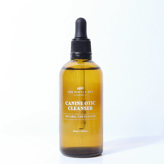 Canine Otic Cleanser - Natural Ear Cleaner - 100mL - The Simple Pet Company