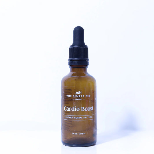 Cardio Boost - Organic Herbal Tincture - 50mL - The Simple Pet Company