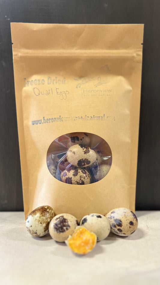 Freeze Dried Quail Eggs
