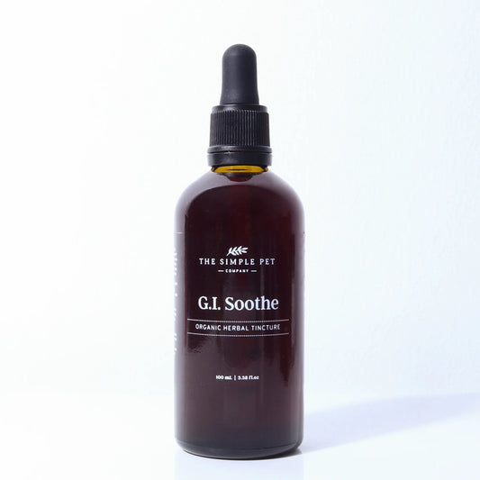 G.I. Soothe - Organic Herbal Tincture - 100mL - The Simple Pet Company