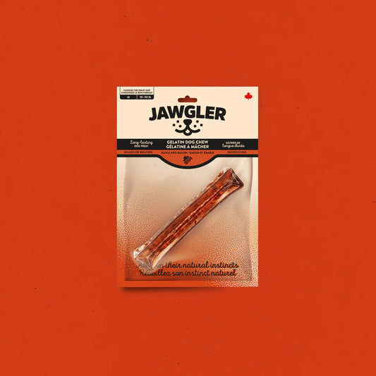 Gelatin Dog Chew - Maple and Bacon - Jawgler