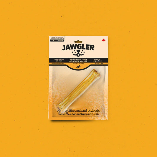 Gelatin Dog Chew - Natual - Jawgler