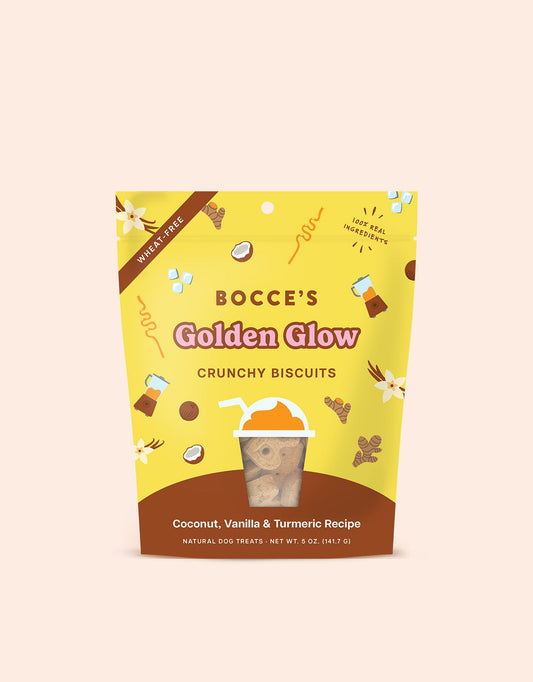 Golden Glow Biscuits - Coconut, Vanilla & Tumeric Recipe - Bocce