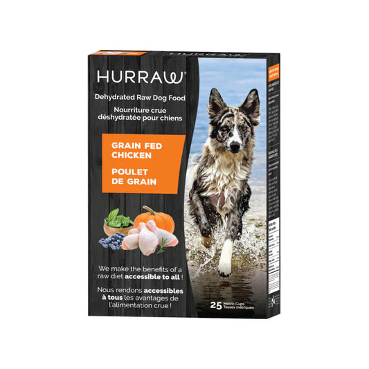 Hurraw Dehydrated Raw Dog Food - Grain Fed Chicken