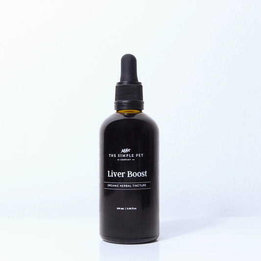 Liver Boost - Organic Herbal Tincture - 100mL - The Simple Pet Company