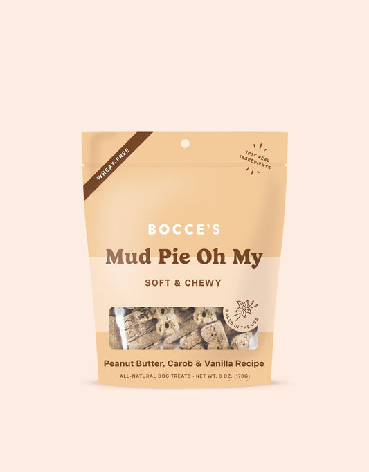 Mud Pie Oh My Biscuits - Peanut Butter, Carob and Vanilla Recipe - Bocce