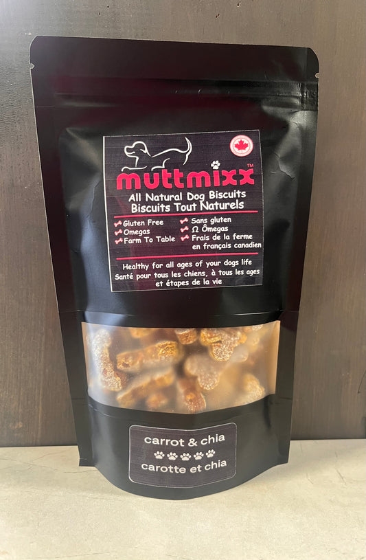 Carrot and Chia Seeds - MuttMixx Cookies