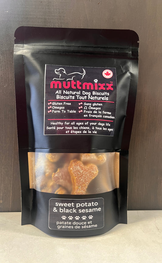 Sweet Potato and Black Sesame - MuttMixx Cookies