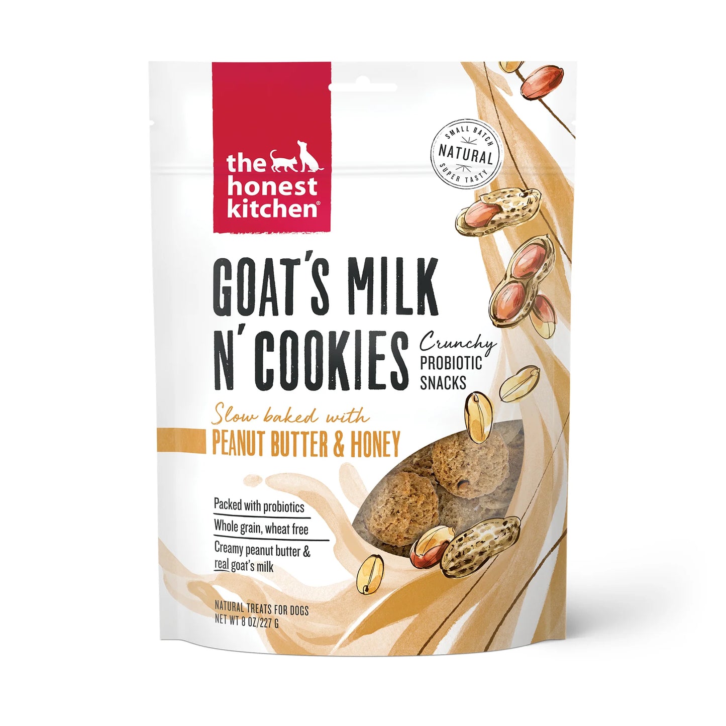 Honest Kitchen Goat Milk Cookies Peanut Butter & Honey