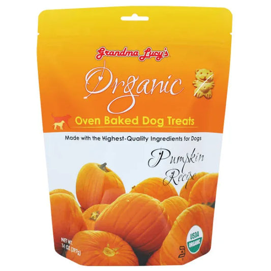 Grandma Lucy's Organic Oven Baked Pumpkin Dog Treats