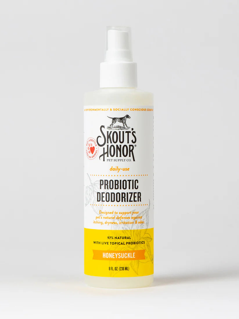 Skout's Honor Probiotic Deodorizer 8oz - Honeysuckle