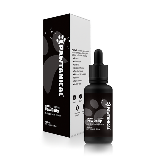 Pawdaily Small (650mg) Full Spectrum CBD Oil