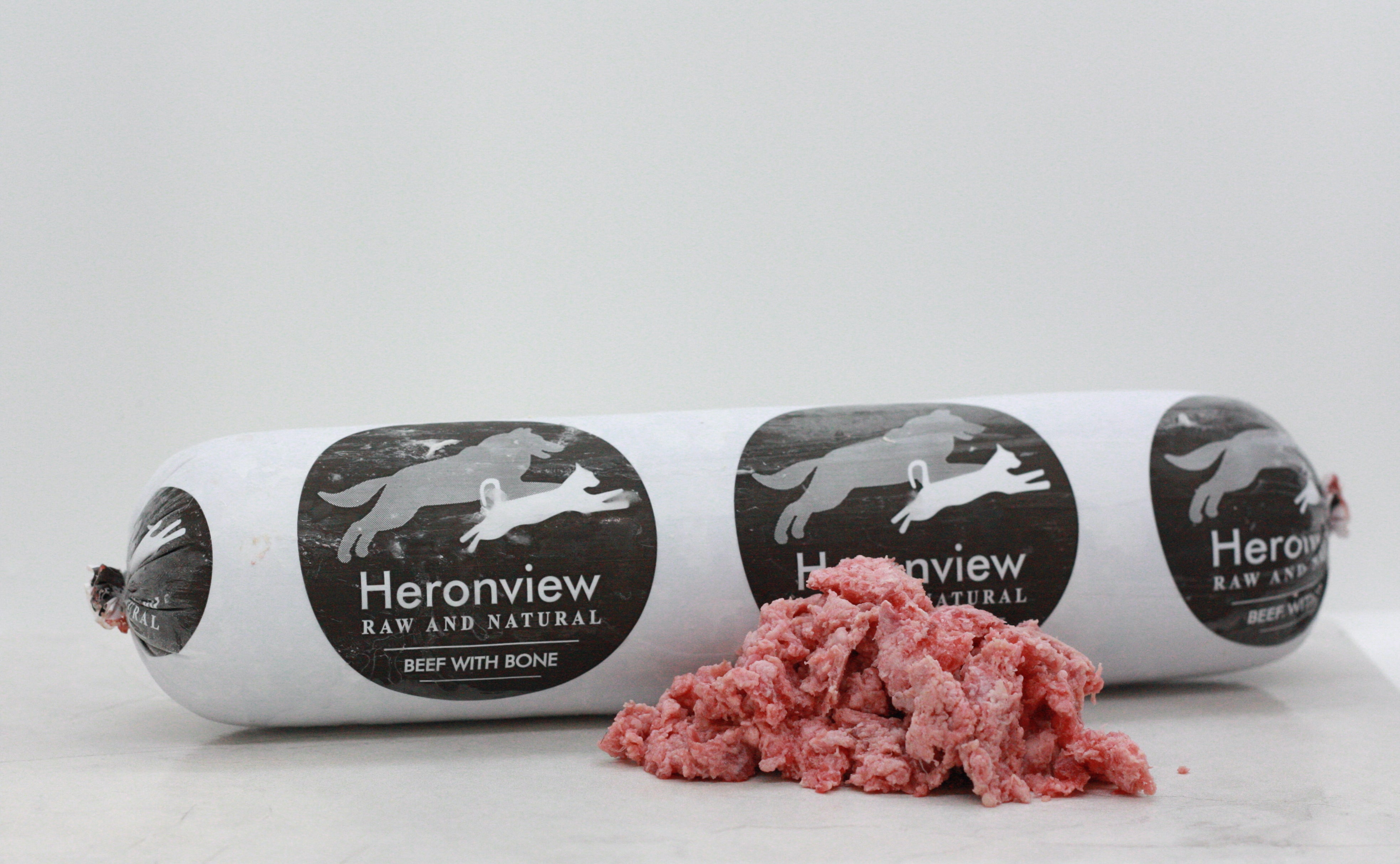 Beef Ground with Bone - 2LB Tubes – Heronview Raw and Natural