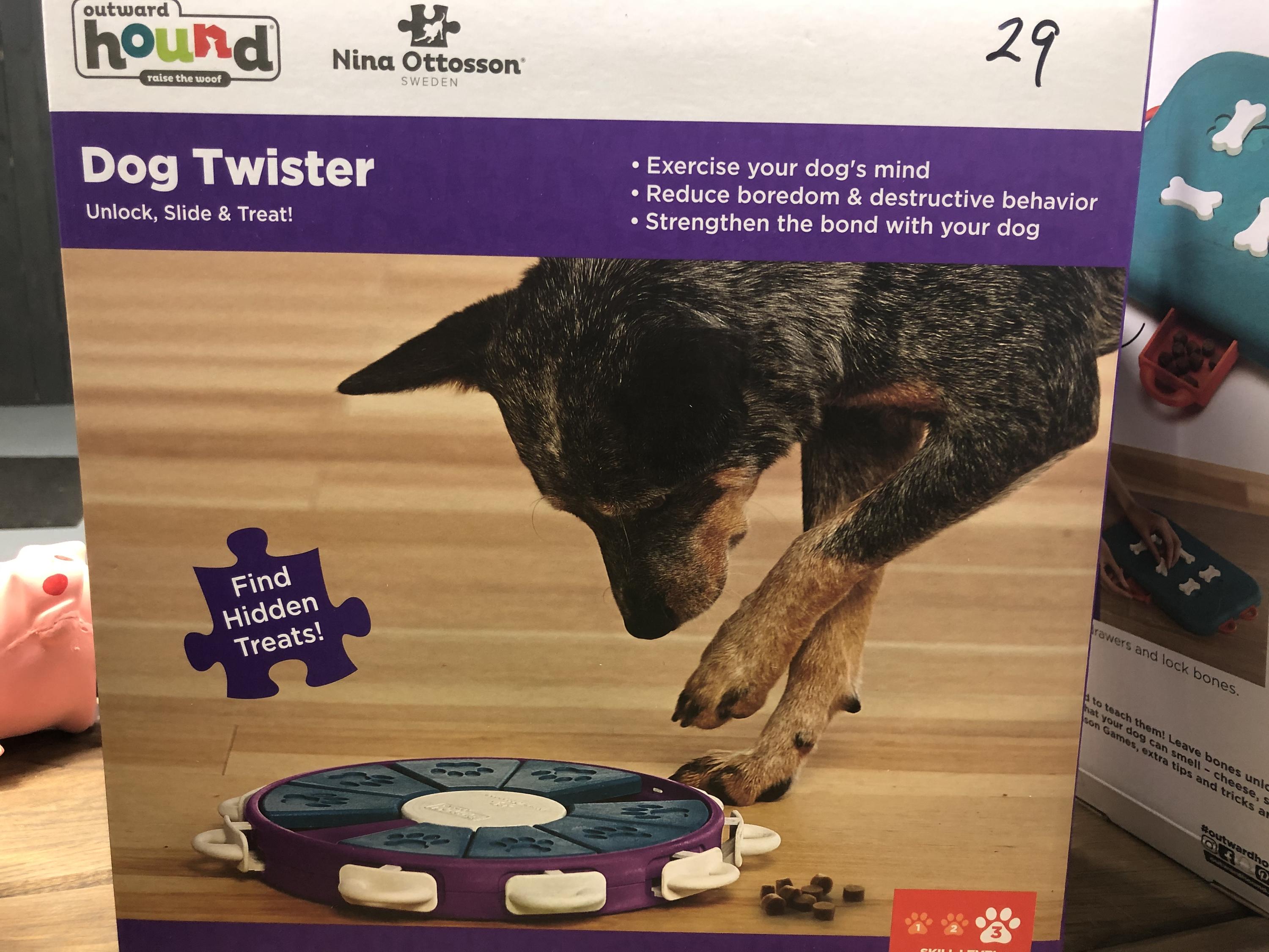 Nina Ottosson Dog Twister puzzle Heronview Raw and Natural