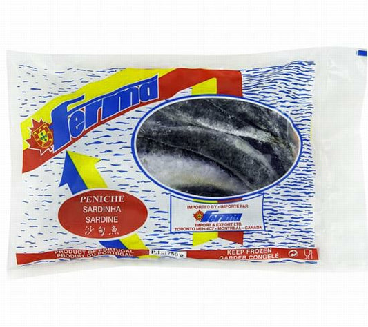 frozen sardines